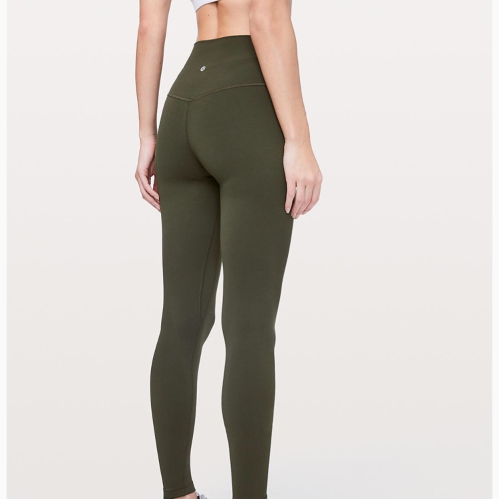 Olive Align Pant Lulu - Picture 3 of 6